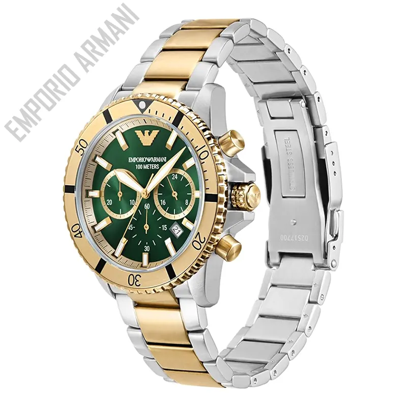 Emporio Armani Sea Explorer Two-Tone Men's Watch- AR11586